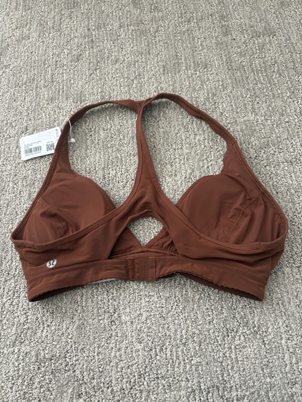 lululemon athletica Brown Racerback Swim Bikini Top - Picture 3 of 3